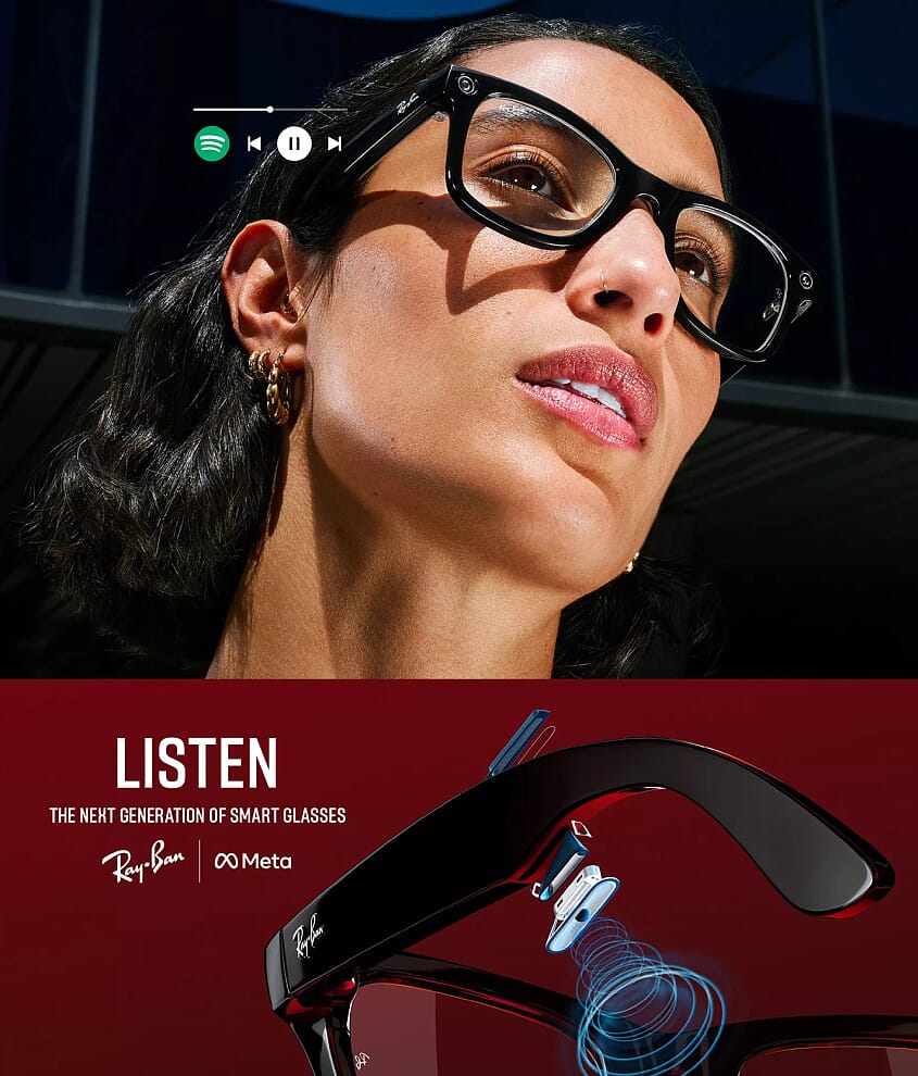 Meta Wayfarer Sunglasses