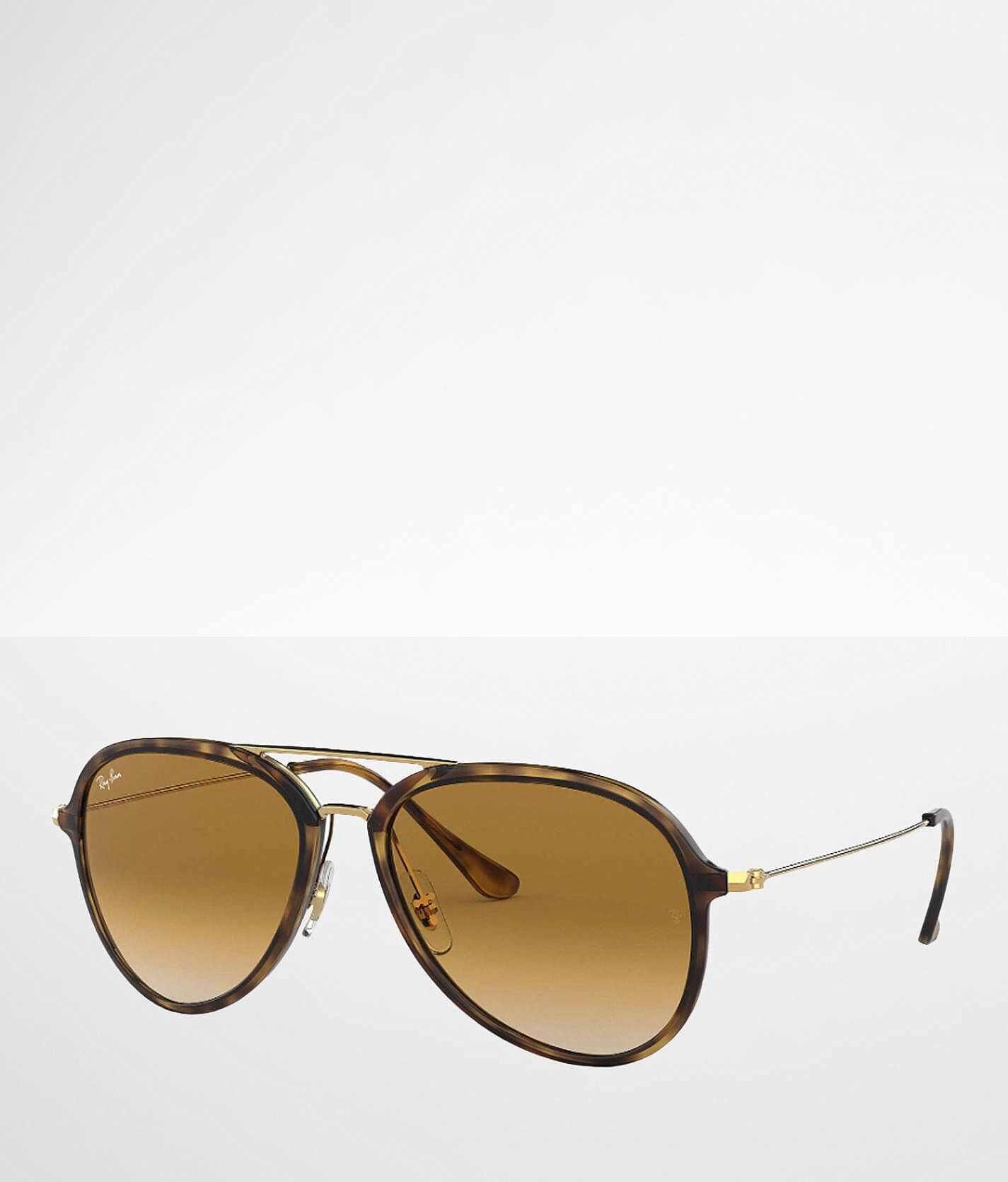 Ray-Ban® Tortoise Aviator Sunglasses - Women's Sunglasses & Glasses in Gold  Brown Tort | Buckle