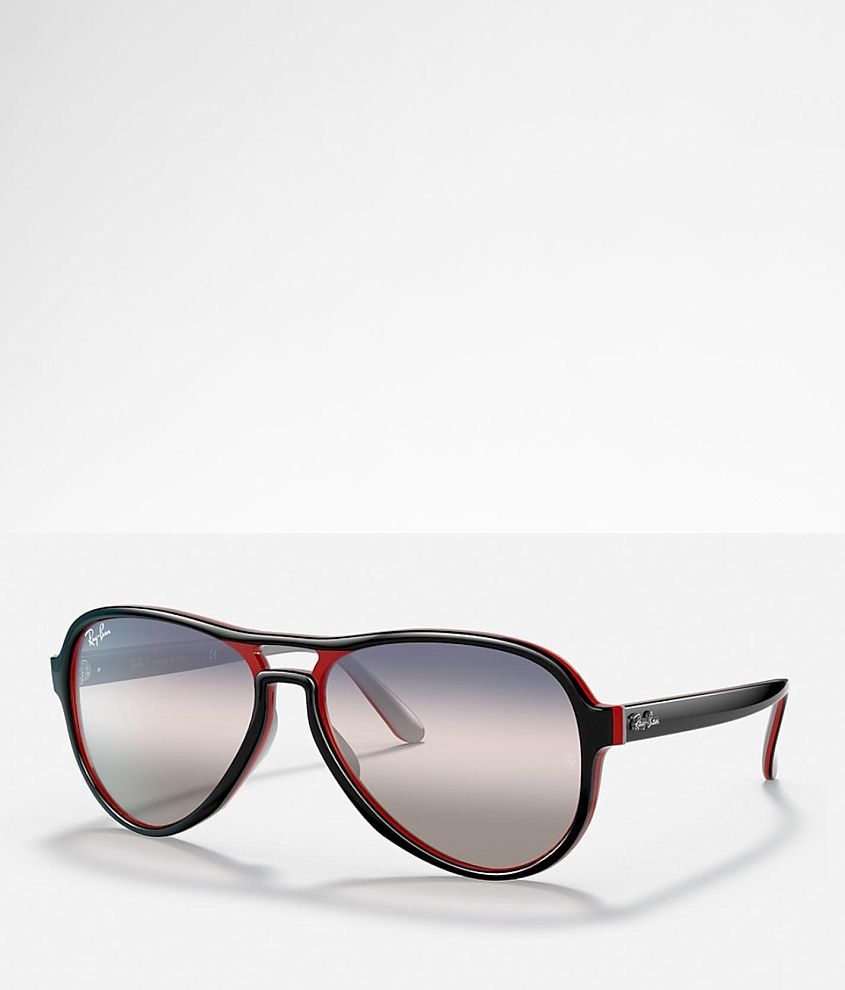 Ray Ban Vagabond Sunglasses Women s Sunglasses Glasses in Black Red Light Grey Buckle