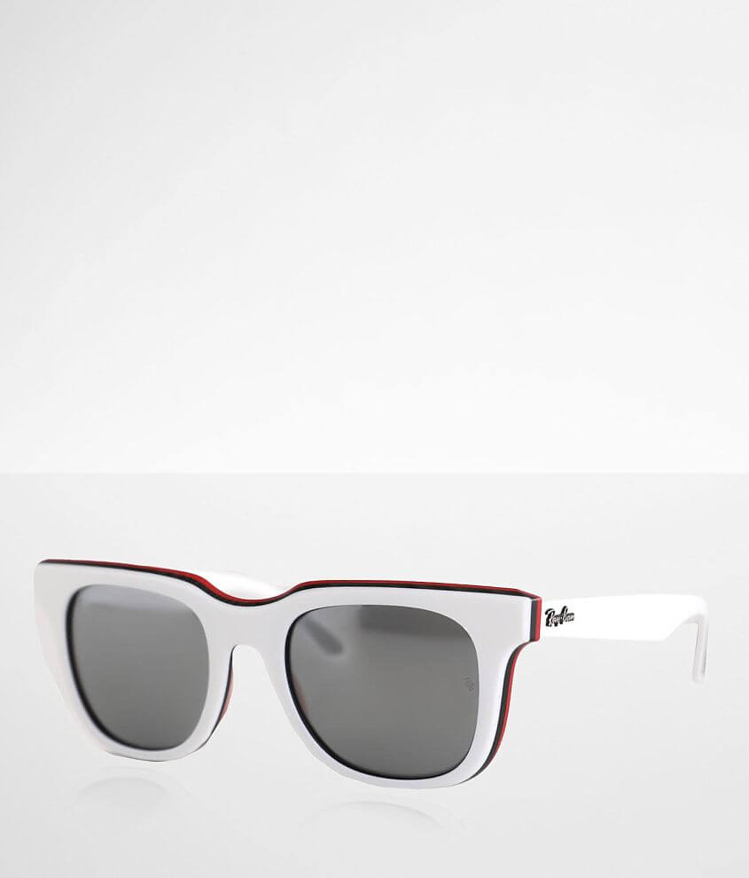 White ray ban wayfarer sale