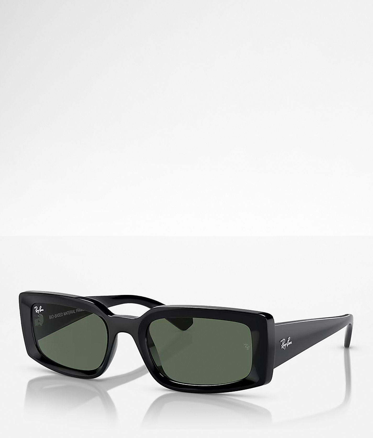 Women’s Kiliane polished black Ray-Ban sunglasses 
100% authentic KILIANE BIO-BASED Sunglasses in Black and Dark Green  main image 2