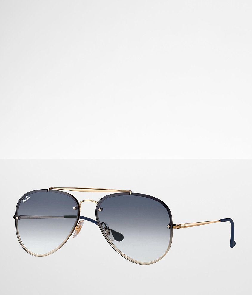 Ray ban blaze aviator gold online