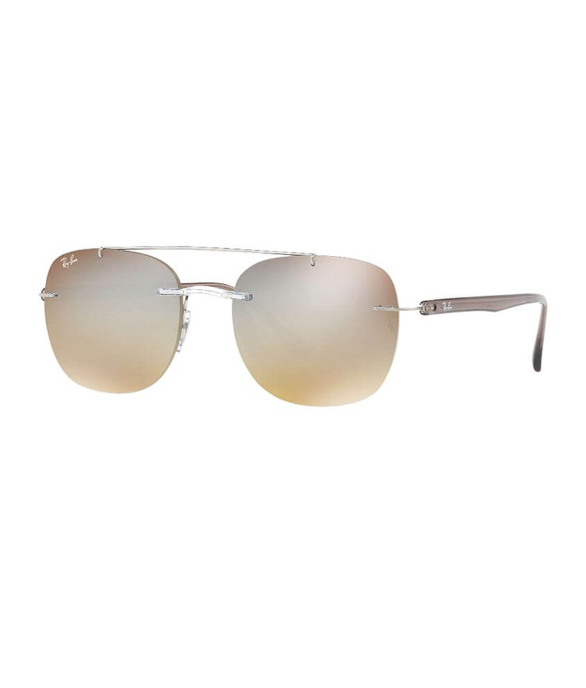 Occlusie Waarschijnlijk Optimaal Ray-Ban® Aviator 57 Sunglasses - Women's Sunglasses & Glasses in Silver |  Buckle