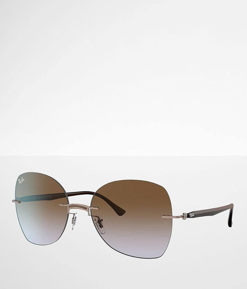 Ray-Ban&#174; Rimless Sunglasses front view