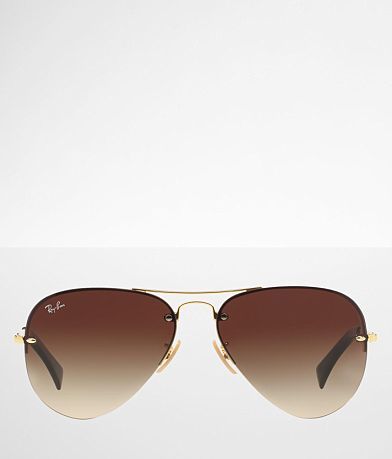 Ray-Ban&#174; Rimless Aviator Sunglasses misc detail 1 view