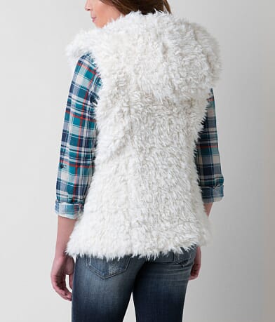 Me Jane Faux Fur Vest misc detail 2 view