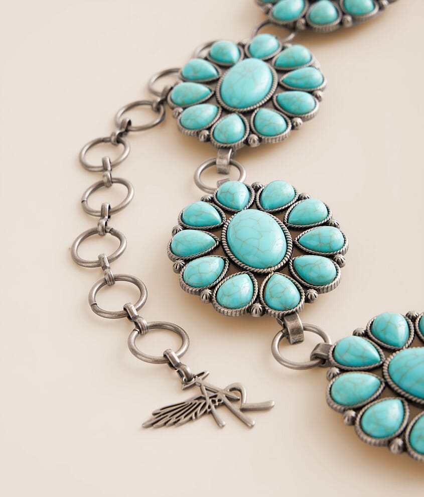 Turquoise Chain Belt