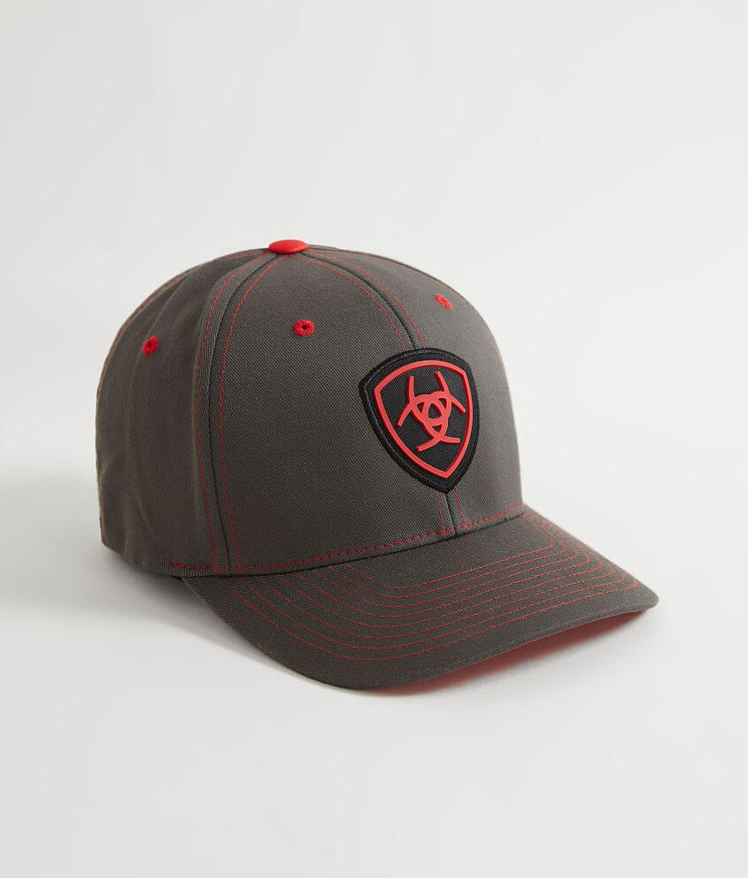 Ariat Logo Stretch Hat front view