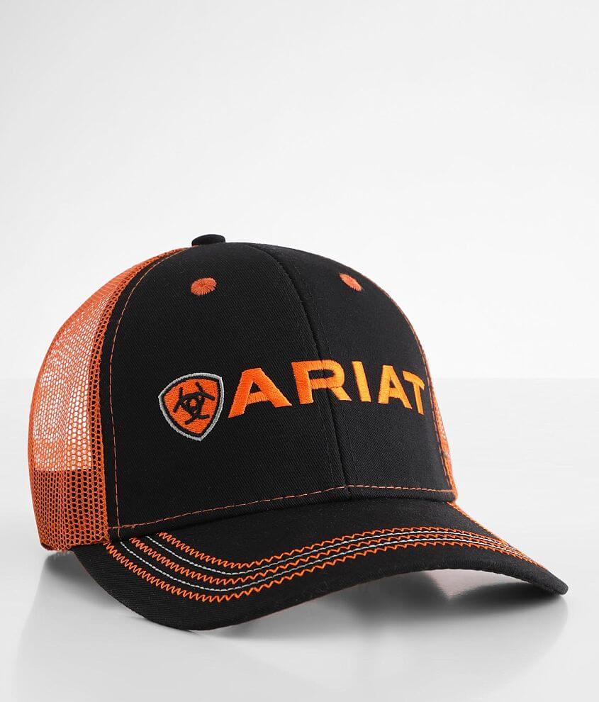 Orange store ariat hat