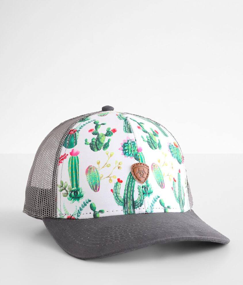 Ariat Cactus Trucker Hat front view