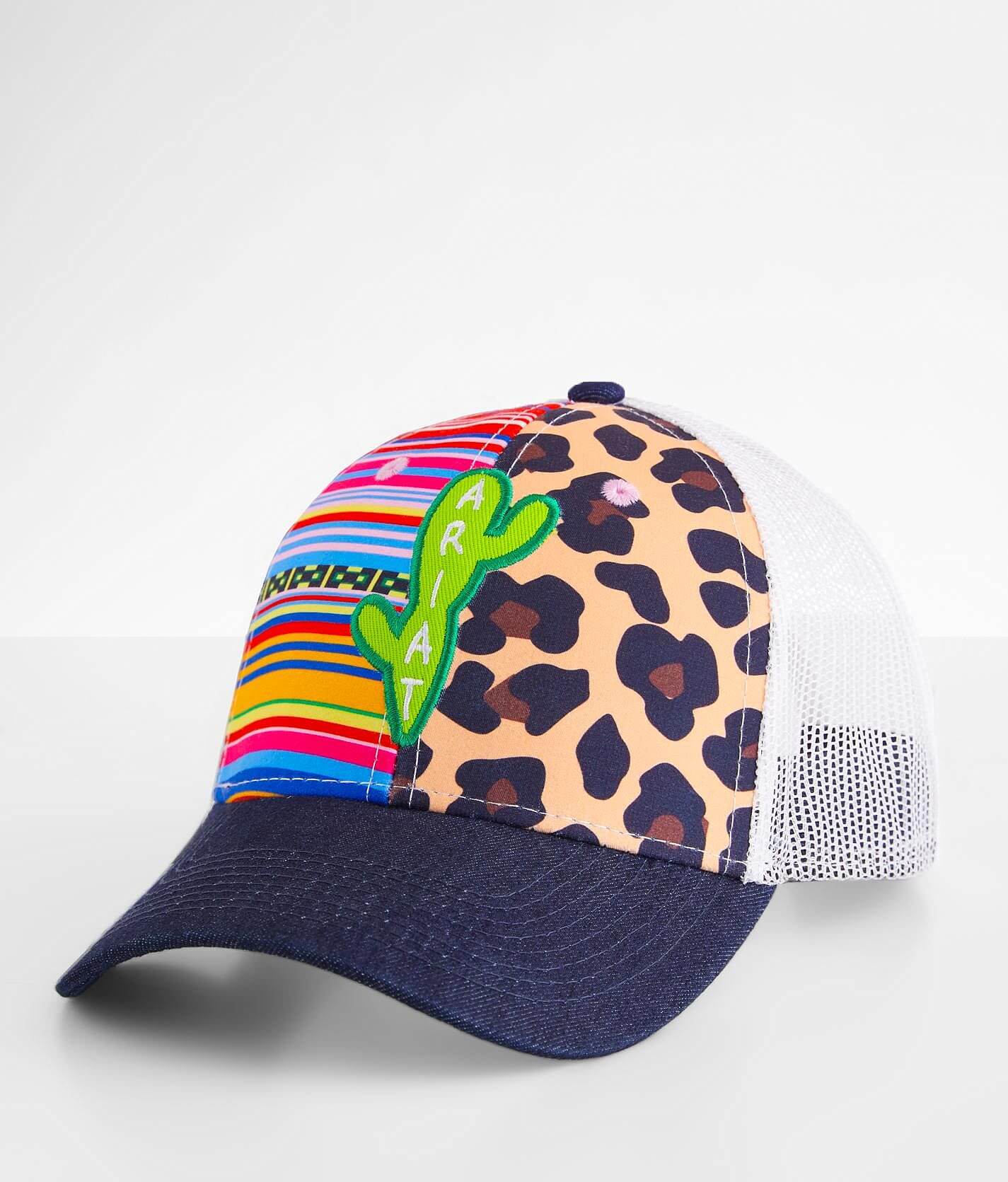 Ariat Cactus Pieced Baseball Hat - Women's Hats in Multi | Buckle