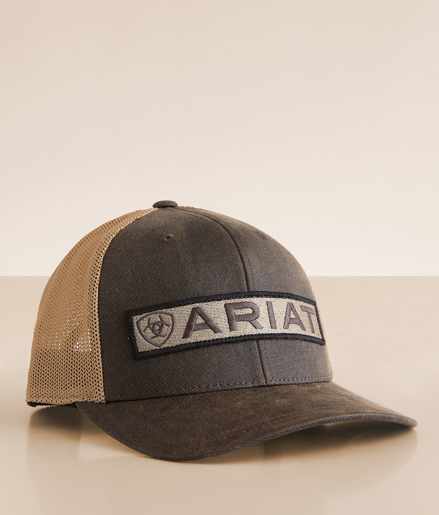 ARIAT Flexfit 110 - Cappellino da uomo con toppa sud-ovest, arancione, Arancione, Taglia unica