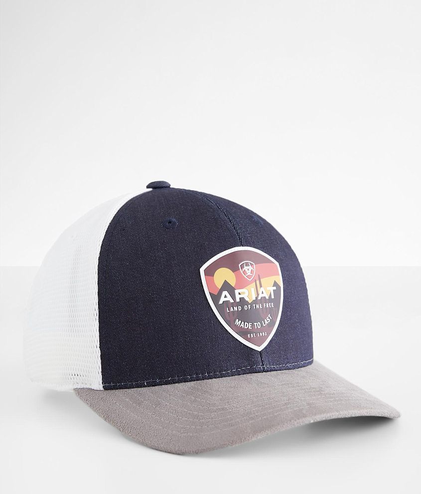 Ariat Land Of The Free 110 Flexfit Trucker Hat front view