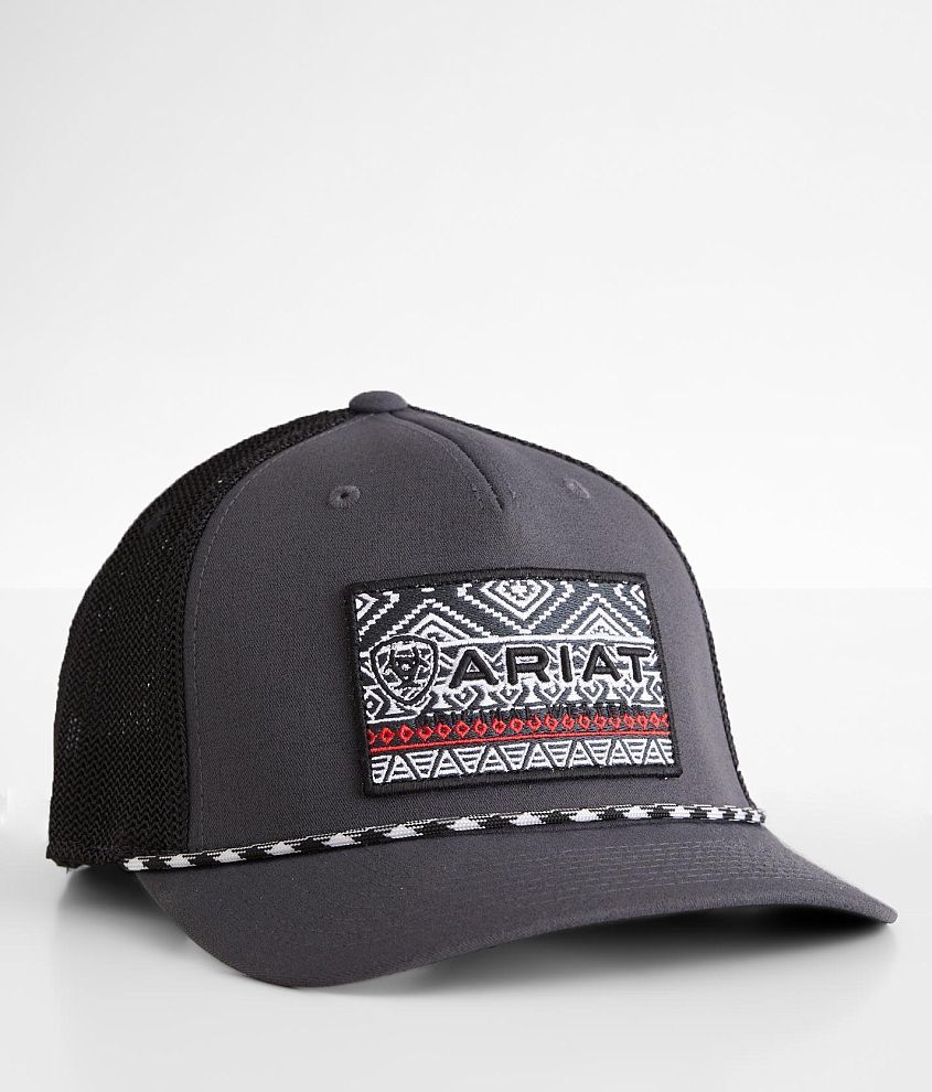 Ariat Patch 110 Flexfit Trucker Hat front view