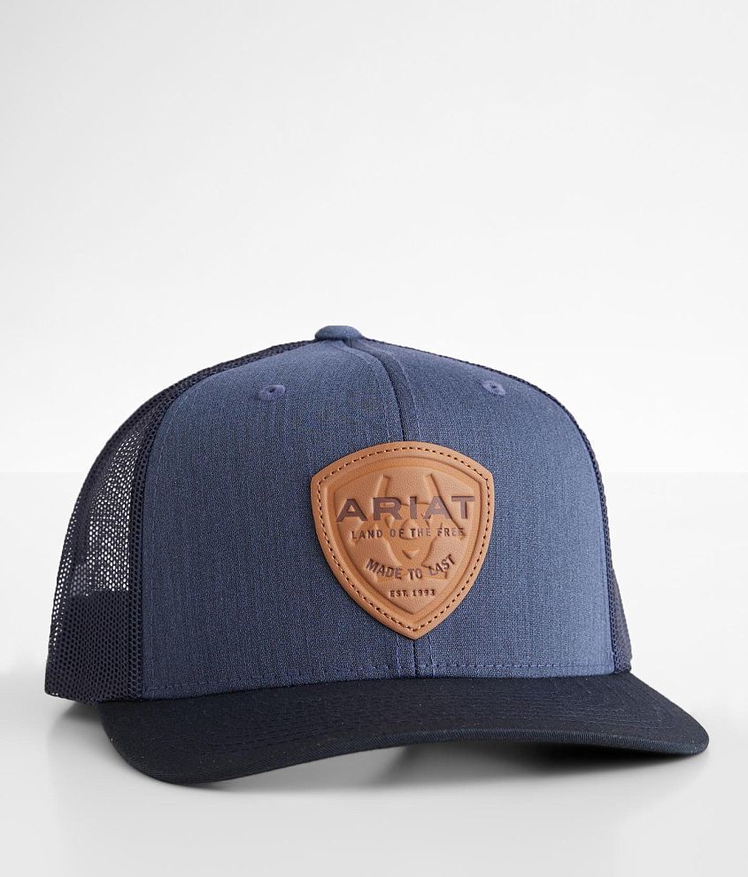 Ariat Logo Trucker Hat front view