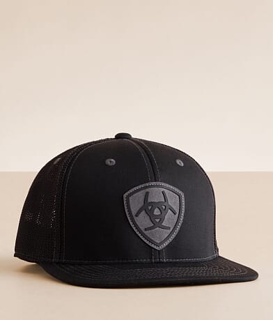 Ariat Suede Patch 110 Flexfit Trucker Hat front view