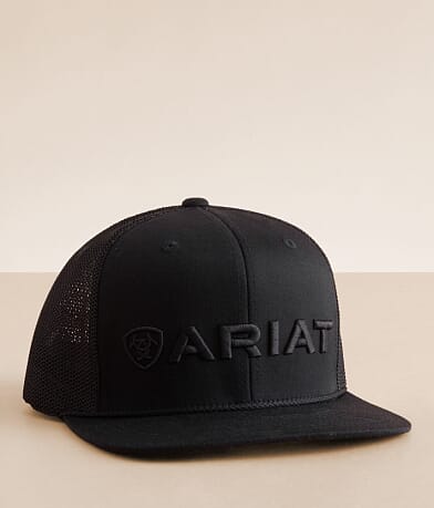 Ariat Flexfit Logo Trucker Hat front view