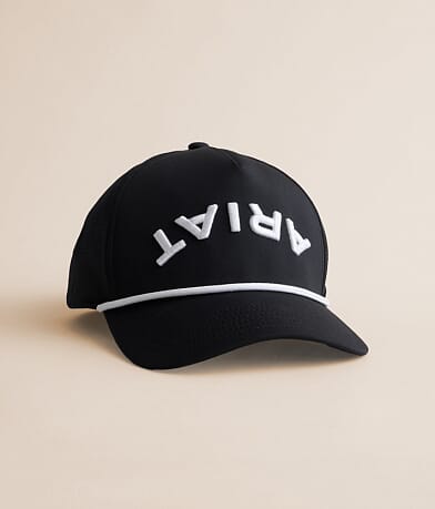 Ariat Logo Stretch Hat front view
