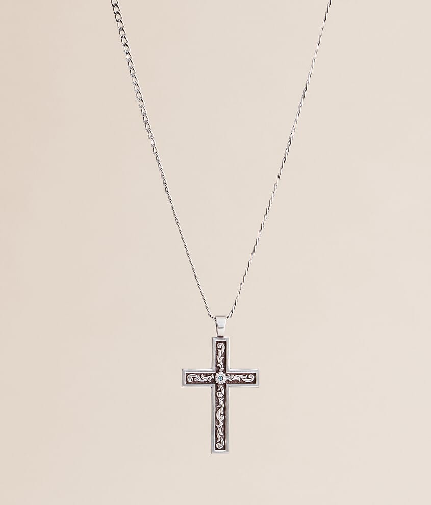 Cross Pendant 23" Necklace