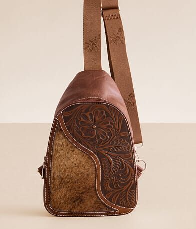 Ariat Bea Leather Sling Purse front view
