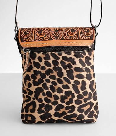 Ariat Leopard Crossbody Purse misc detail 1 view