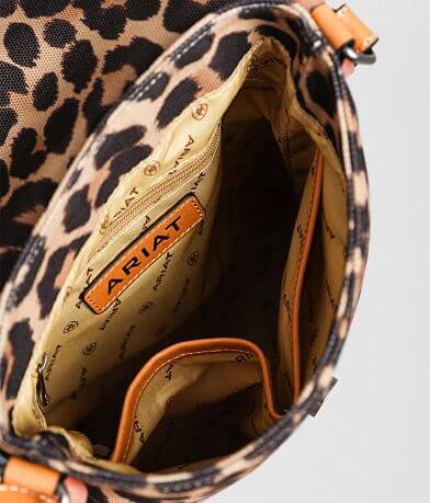Ariat Leopard Crossbody Purse misc detail 3 view