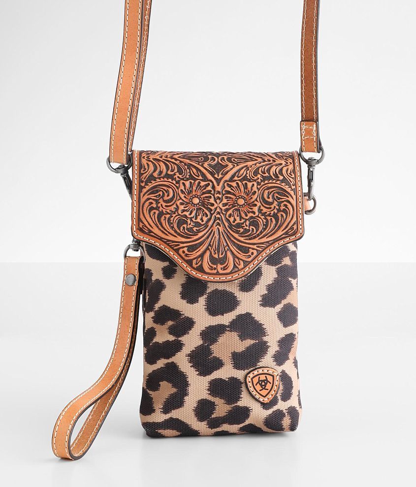 Logo print crossbody bag