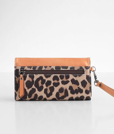 Ariat Tooled Leather Wristlet Wallet misc detail 1 view