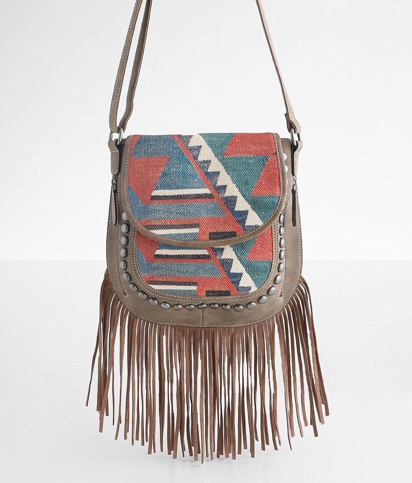 Nocona Messenger Crossbody Purse - Women's Bags in Brown Multi | Buckle