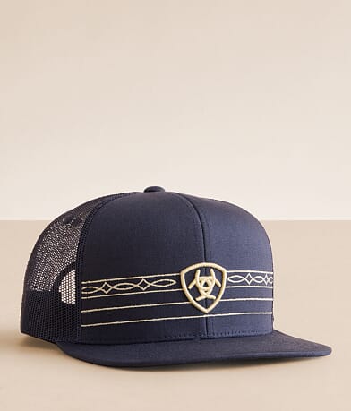 Ariat Logo Trucker Hat front view