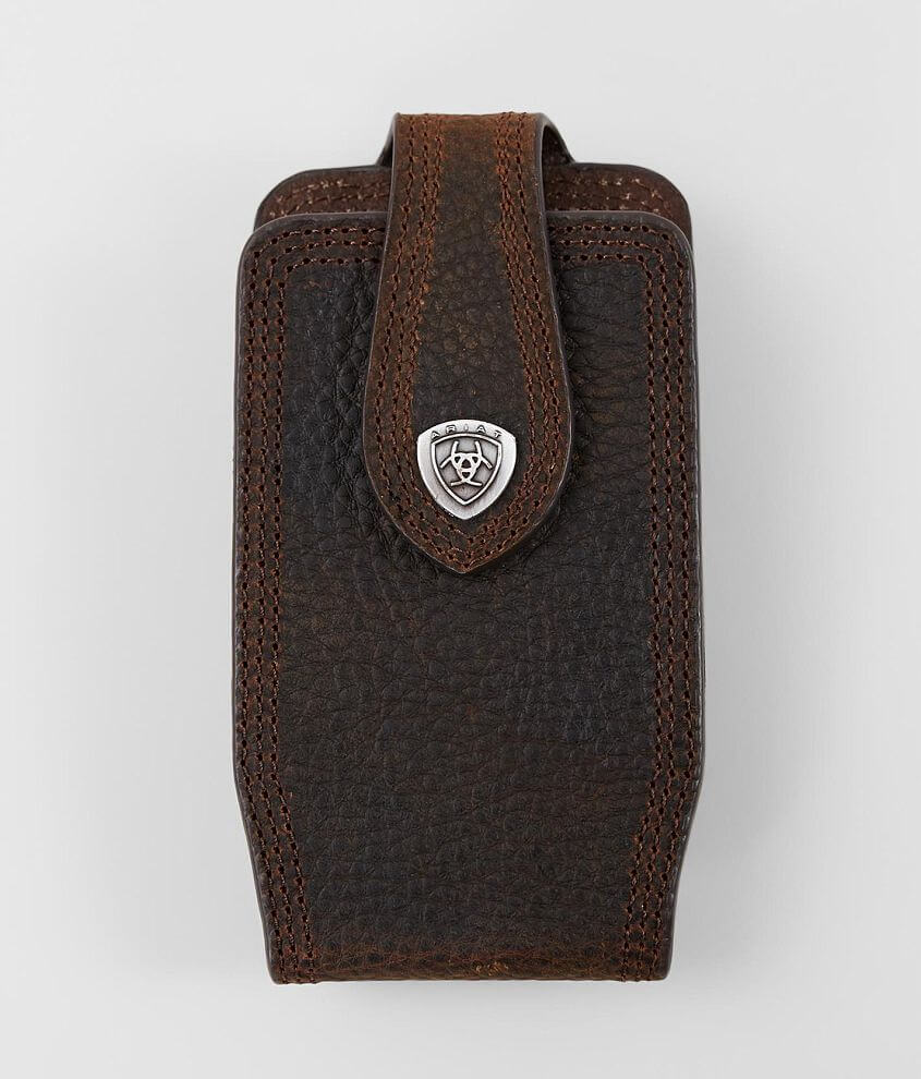 Ariat Leather Cell Phone Holster front view