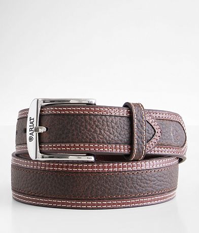 Ariat Rowdy Leather Belt front view