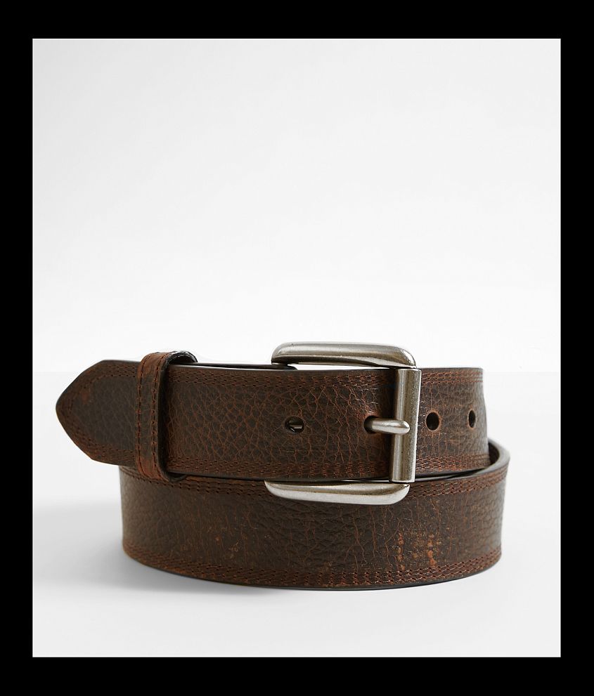 Ariat Distressed Leather Belt front view