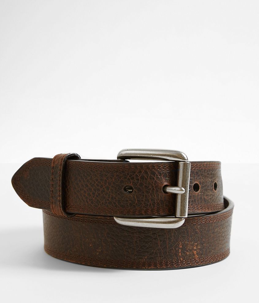 Ariat Distressed Leather Belt front view