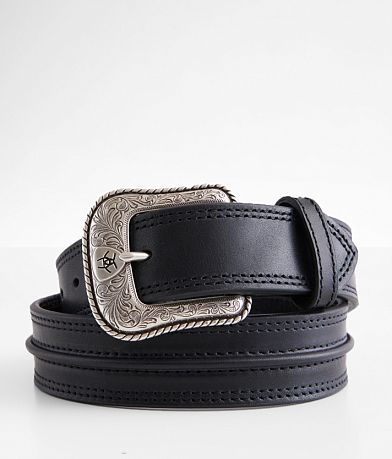 Ariat Leather Belt front view