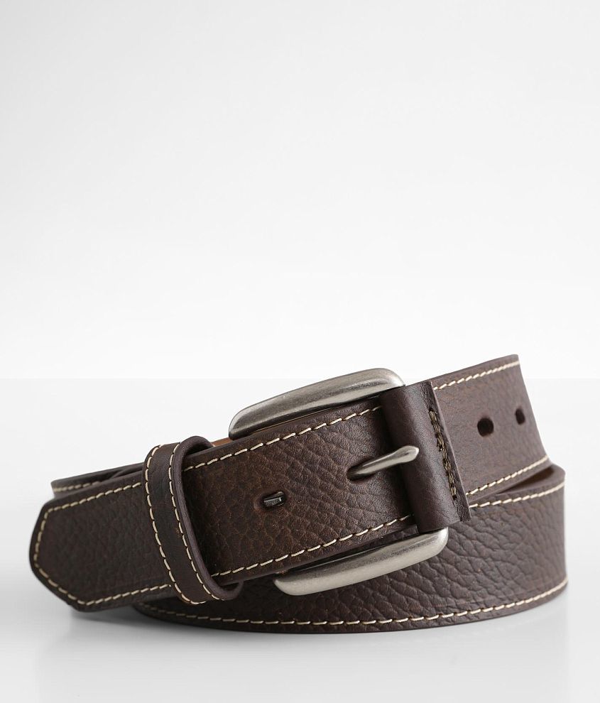 Ariat Textured Leather Belt front view