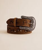 Ariat Paisley Scroll Leather Belt - Women's Belts in Brown | Buckle