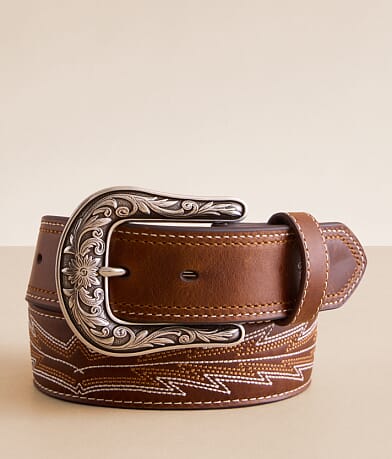 Ariat Casanova Leather Belt front view