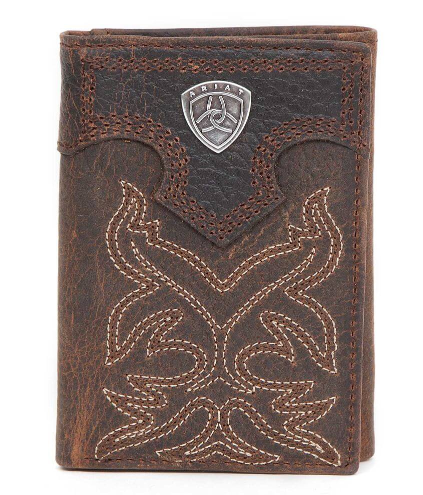 Ariat Embroidered Wallet front view