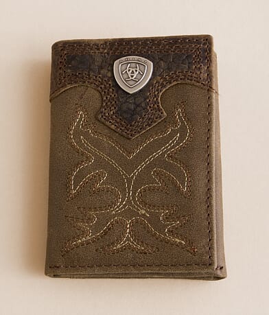 Ariat Embroidered Wallet front view