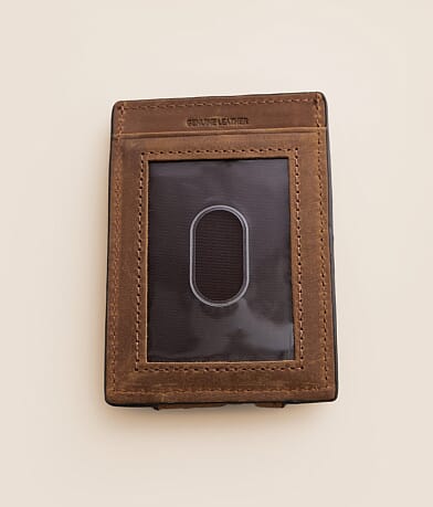 Ariat Magnetic Leather Money Clip Wallet misc detail 1 view