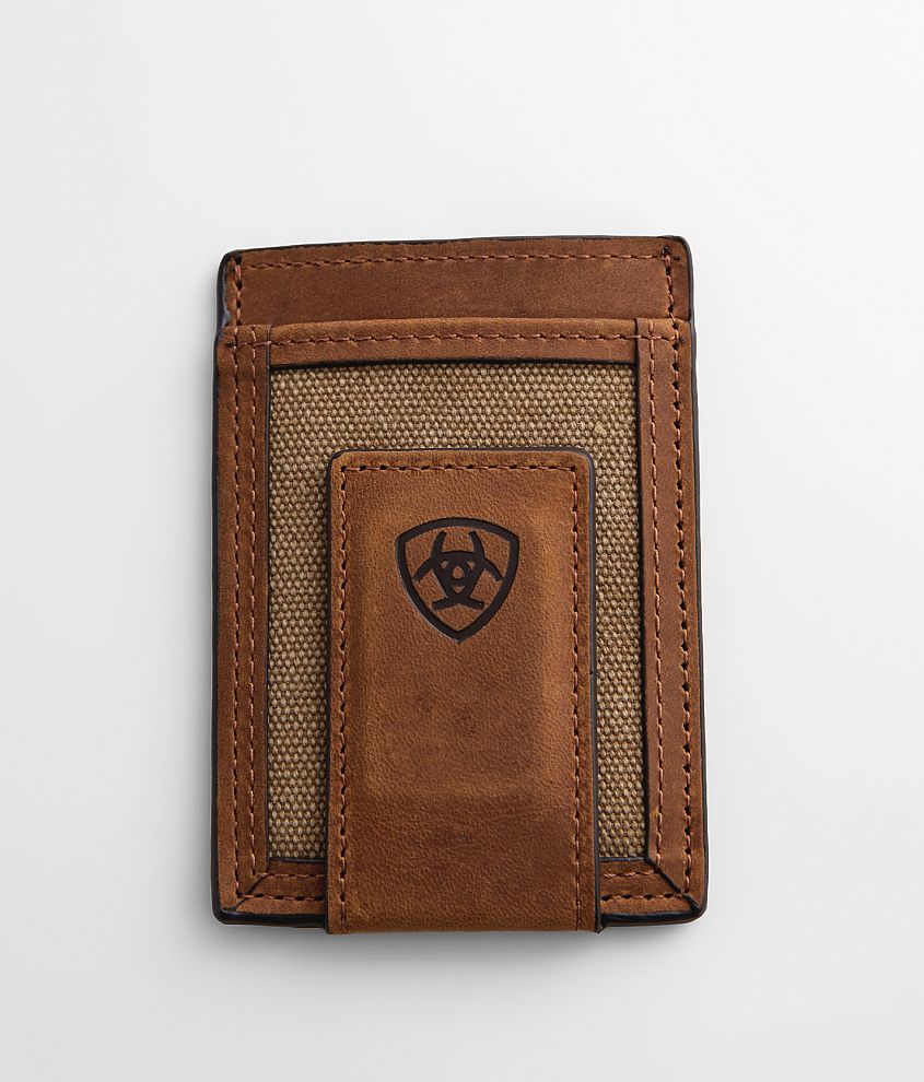 Ariat Men's Bifold Money Clip Wallet