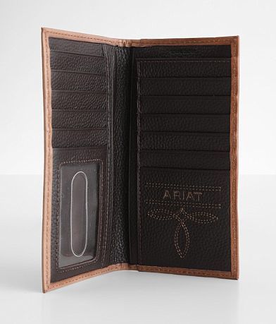 Ariat Embroidery Rodeo Leather Wallet misc detail 1 view