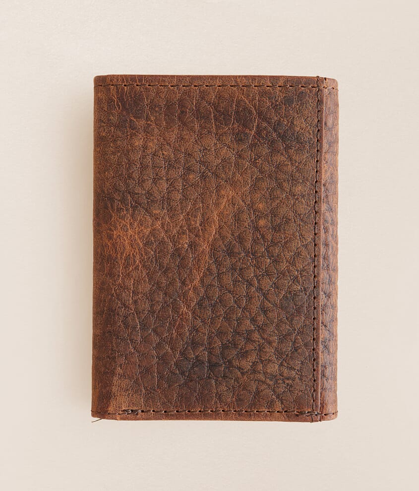 Textured Leather Wallet