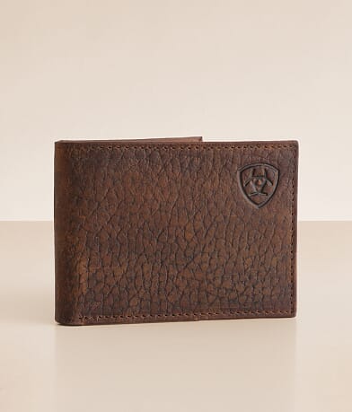 Ariat Leather Wallet front view