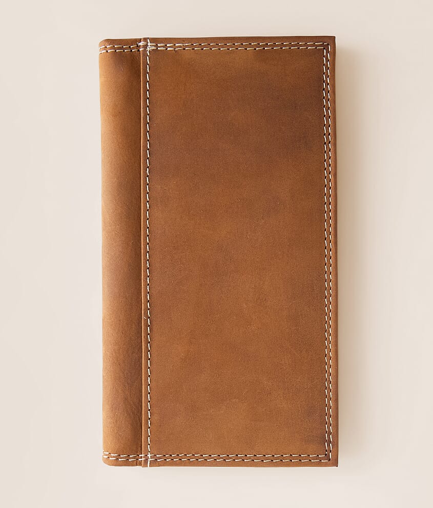 Leather Rodeo Checkbook Wallet