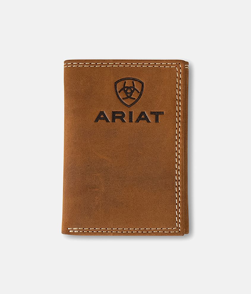 Ariat Embossed Leather Wallet