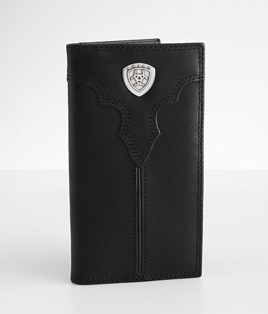 Ariat Rodeo Leather Wallet front view