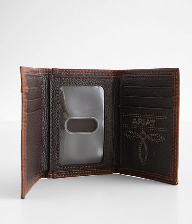 Ariat Embroidered Leather Wallet misc detail 2 view