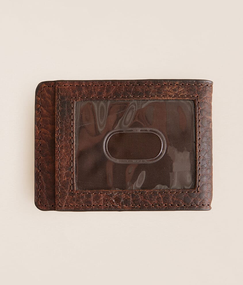 Money Clip Leather Wallet